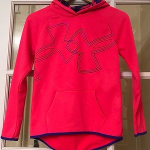 Under Armour Girls Fleece Pullover Sweatshirt